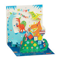 Dinosaur Pop-Up Birthday Card