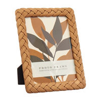 Brown Braided Picture Frame, 5x7 in
