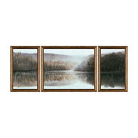 Misty Lake Wall Art, 3 pc