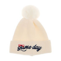 No Comment Gardenia 'Game Day' Pom Pom Beanie