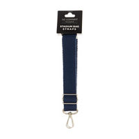 No Comment Navy Stadium Bag Strap