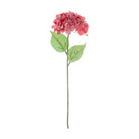 Christmas Artificial Red Hydrangea Stem, 22 in
