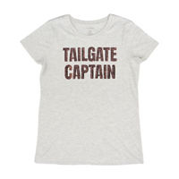 No Comment Gray 'Tailgate Captain' Short Sleeve T-Shirt,