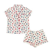 Women's Game Day Print Shorts & Short Sleeved
