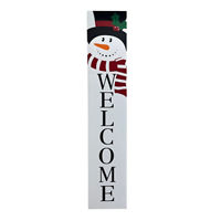 Christmas Snowman Porch Decor
