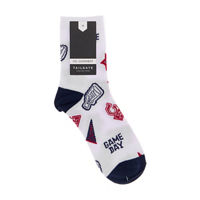 No Comment Tailgate Collection Varsity Icon Print Adult Socks, One Size