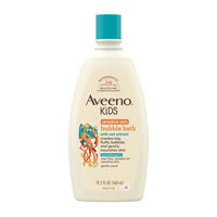 Aveeno Kids Bubble Bath for Sensitive Skin, Oat Extract, 19.2 fl. oz