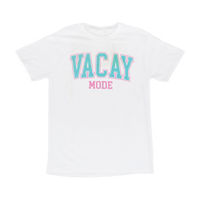 Summer White "VACAY MODE" T-Shirt, 2XL
