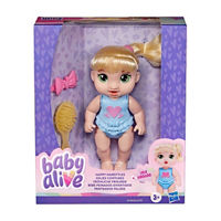 Baby Alive Happy Hairstyles Baby Doll Toy, 2 Assorted Styles
