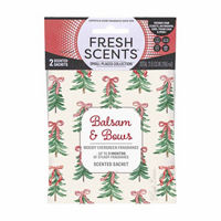 Fresh Scents Balsam & Bows Scented Sachet, 2pk