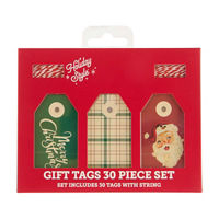 Holiday Style Gift Tags, 30 ct