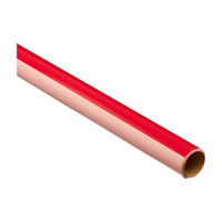 Christmas Red & Pink Striped Wrapping Paper