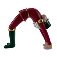 Christmas Bending Nutcracker Figural Decor