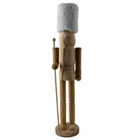 Christmas Nutcracker with Scepter Decor, 18 in