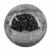 Christmas Silver Orb Tabletop Decor, 8 in