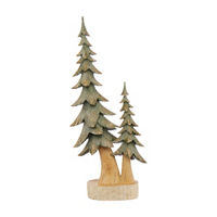 Christmas Slice of The Forest Tabletop Decor, 23 in