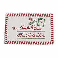 Christmas Letter to Santa Scatter Rug, 18x30 in