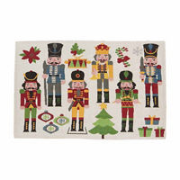 Christmas Nutcracker Scatter Rug, 18x30 in