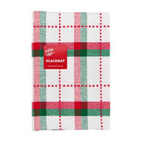 Holiday Style Plaid Placemat