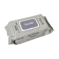 Friendli Unscented Pet Grooming Wipes, 100 ct