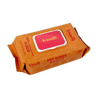 Friendli Orange Blossom Pet Grooming Wipes, 100 ct