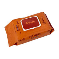 Friendli Pumpkin Spice Pet Grooming Wipes, 100 ct