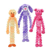 Crimpy Cuddler Dog Toy, 3 Assorted