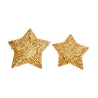 Large Natural Star Trays, 2 ct