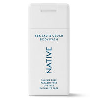 Native Body Wash, Sea Salt & Cedar, Sulfate