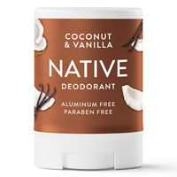 Native Aluminum Free Deodorant For Men & Women, Travel Sized Deodorant Stick, Coconut & Vanilla, 0.5oz
