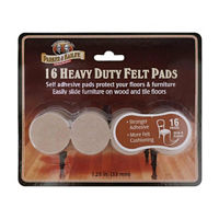 Parker & Bailey Beige Heavy Duty Felt Pads, 16 ct