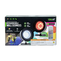 LitezAll® Rechargeable Remote Controlled Wall Sconces