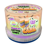 Party Puff's Cotton Candy Halloween Cake, 4 oz