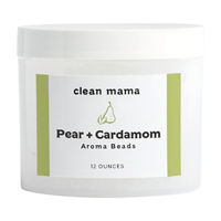 Clean Mama Aroma Beads, Pear + Cardamom, 12 oz