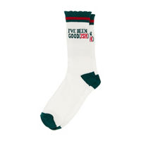 Christmas "I've Been Good-Ish" Knit Socks