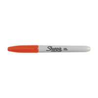 Sharpie Fine Point Orange Permanent Marker