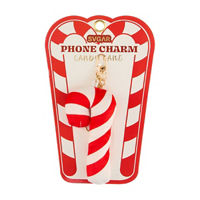 SVGAR Candy Cane Plush Phone Charm