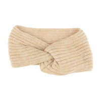 Oat Ribbed Knit Headwrap