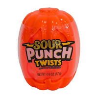 Sour Punch Twists 3-D Pumpkin Candy, 0.6 oz