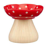 Red Mushroom Pet Bowl