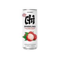 Chi Forest Zero Sugar Sparkling Water Beverage - Lychee Fizzy, 11.16 fl oz