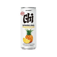 Chi Forest Zero Sugar Sparkling Water Beverage - Pineapple Pop, 11.16 fl oz