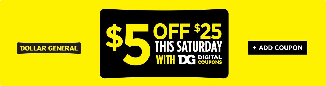Coupon for discounts on saturday