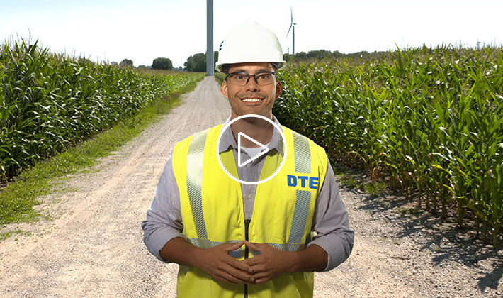 DTE Corn Field Wind