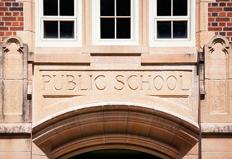 Photo of Public School entrance