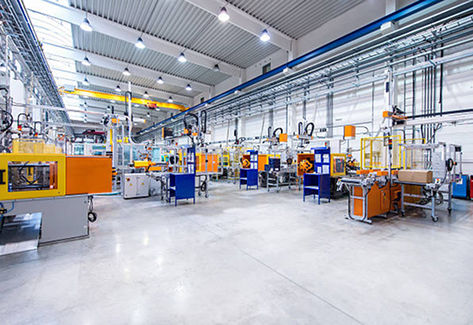 Floor of a manufacturing Facilty