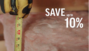 Save 10 percent on insulation photo