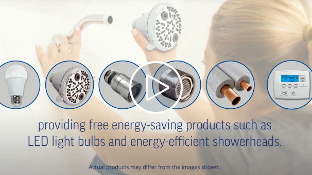 video image for multifamily with woman installing a new showerhead 