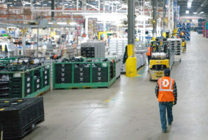 Detroit manufacturing system floor view