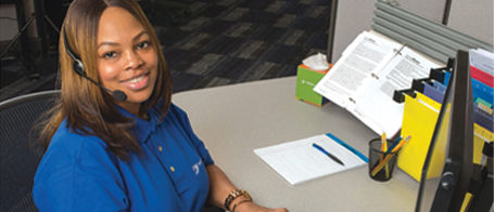 DTE customer service female smiling